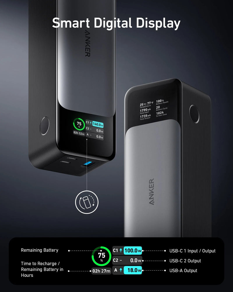 Anker 737 (PowerCore 24K) 24,000mAh Power Bank