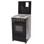 Ramtons RF/355 4 Burner Gas Cooker - Single spit rotisserie, Auto-Ignition