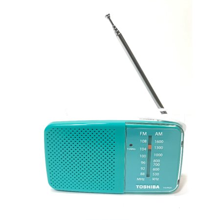 TOSHIBA TX-PR20 Portable Pocket AM/FM Radio (TX-PR20-RD)
