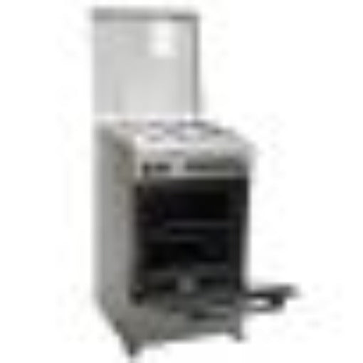 Ramtons RF/356 4 Burner Gas Cooker -  Single spit rotisserie, timer & thermostat, Auto-Ignition