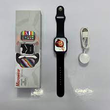 Microwear W17 Pro Smart Watch - 1.9” IPS HD Infinity Full Touch Display, Memory: 128MB