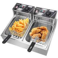 TLAC TL-DF-06L 6 litres Deep fryer -  Double pots, Multistage temperature control