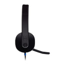 Logitech H540 USB Headset (981-000480) – HD Audio, Noise-Cancelling Microphone, Inline Controls, Plug-and-Play for PC &amp; Mac