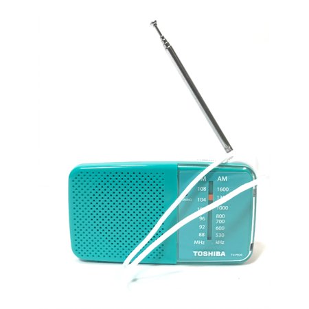 TOSHIBA TX-PR20 Portable Pocket AM/FM Radio (TX-PR20-RD)
