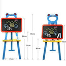 3in1 Kids Magnetic Learning Easel Board