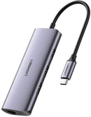 Type C Male To Rj45 (Lan) + Usb 3.0 3 Ports