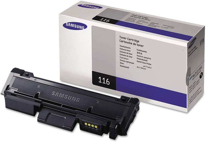 Samsung MLT-D116S/XSG Toner Cartridge Black for SL-M2625D, 2626, 2825DW, 2826, 2835DW, 2836, 2675, 2676, 2875DW, 2876, 2885FW, 2886
