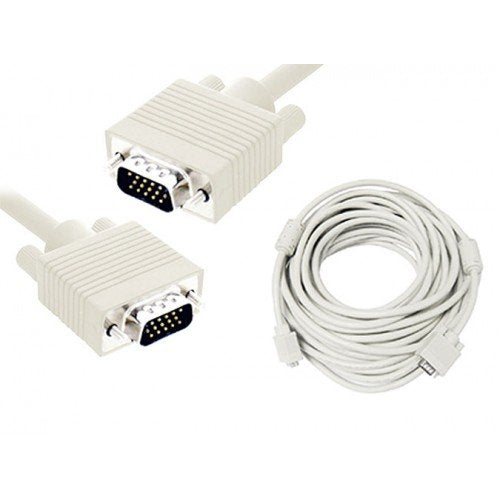 Technotech VGA Male To Male 15Pin Cable (20 meter) TT-VGACABLE-20M