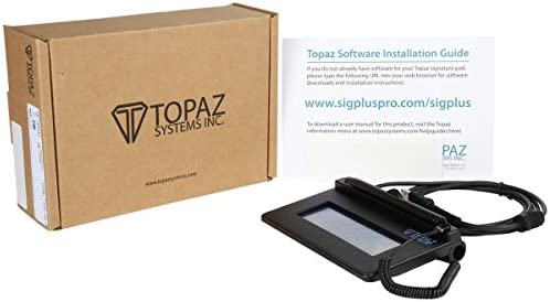 Topaz T-S460 Signature Pad - Virtual serial via USB connection, Pressure-sensitive electronic signature pad