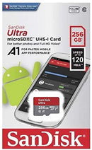 SanDisk 256GB Micro SDXC Ultra Memory Card Class 10 UHS-1 (SDSQUA4-256G-GN6MN)