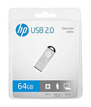 HP V220W 64GB USB 2.0 Flash Drive - Silver
