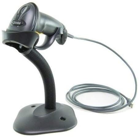 Zebra LS2208 Series Corded Handheld Standard Range Laser Scanner, Twilight Black (LS2208-SR20007R)