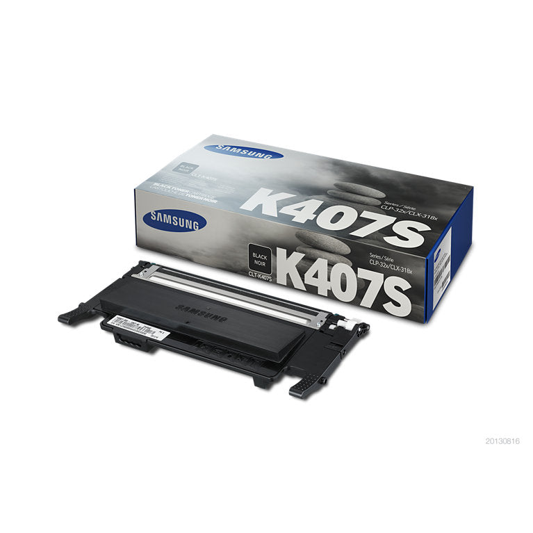 Samsung CLT-K407S Black Toner Cartridge for CLP-320/320N/325/325W, CLX-3185/3185N/3185FN/3185FW printers