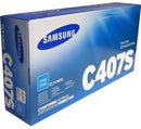 Samsung CLT-C407S/SEE Toner Cartridge Cyan for CLP-325W; CLX-3185FW printers