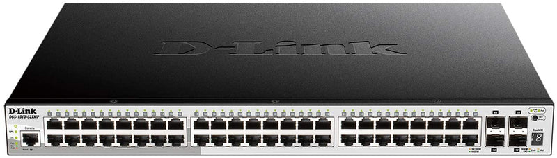 D-link DGS-1210-52MP 48 port PoE + 4 Gigabit SFP ports Web Smart Switch