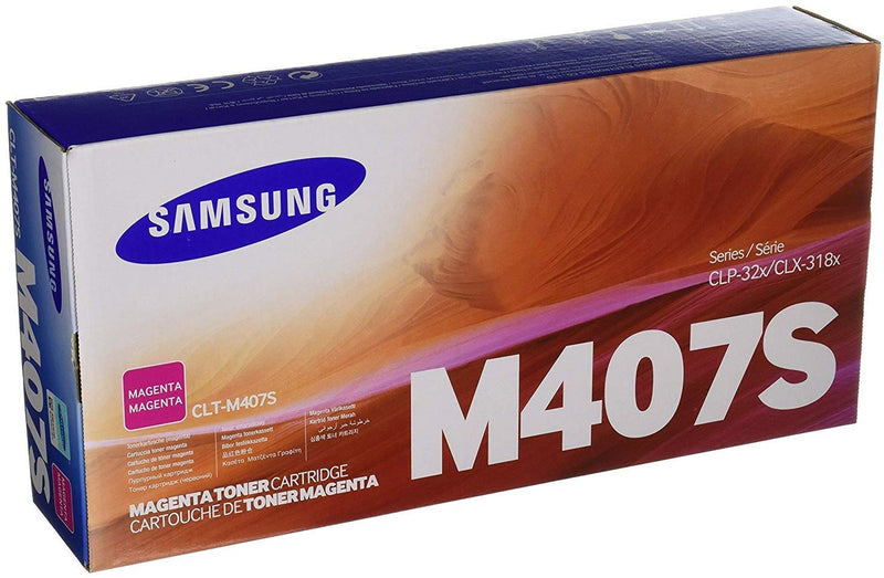 Samsung CLT-M407S Toner Cartridge Magenta for CLP-325W; CLX-3185FW printers