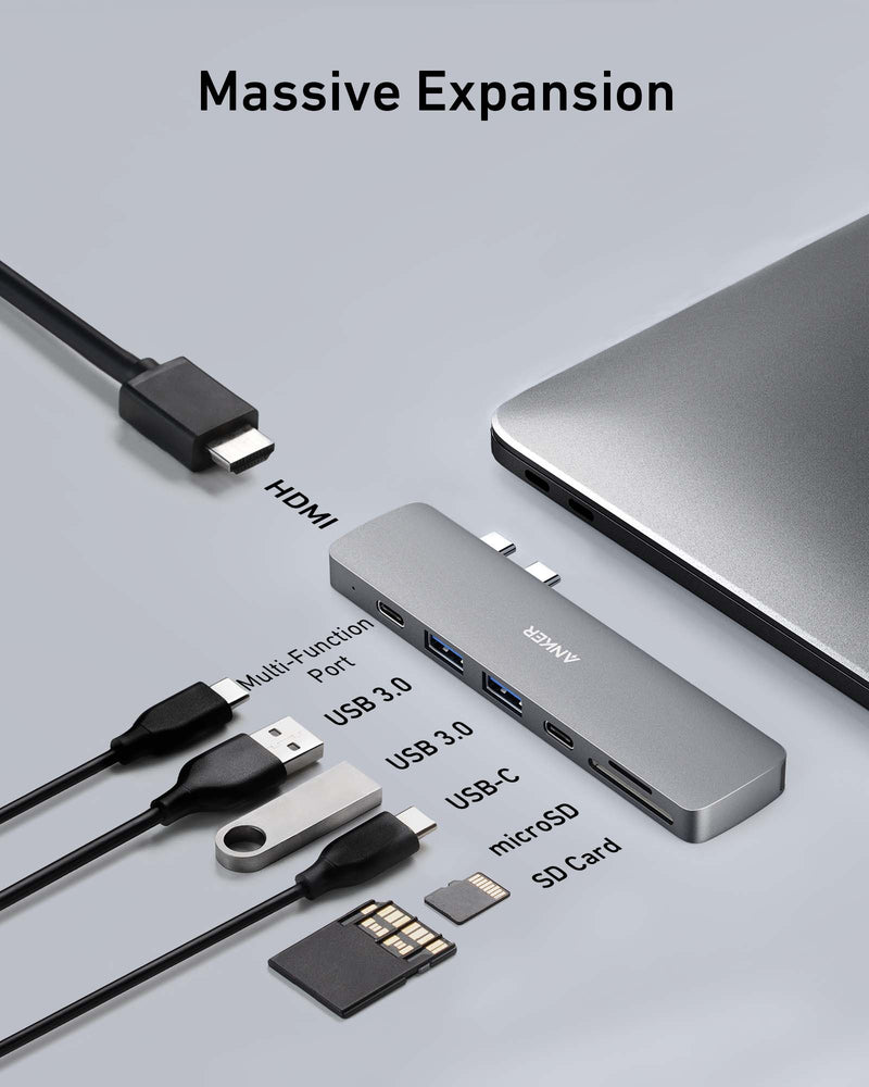 Anker 547 USB-C 7-in-2, for MacBook Hub