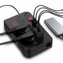 Green Lion Spark 3 Power Inverter - 300W, 4 USB port, Universal Pin sizes