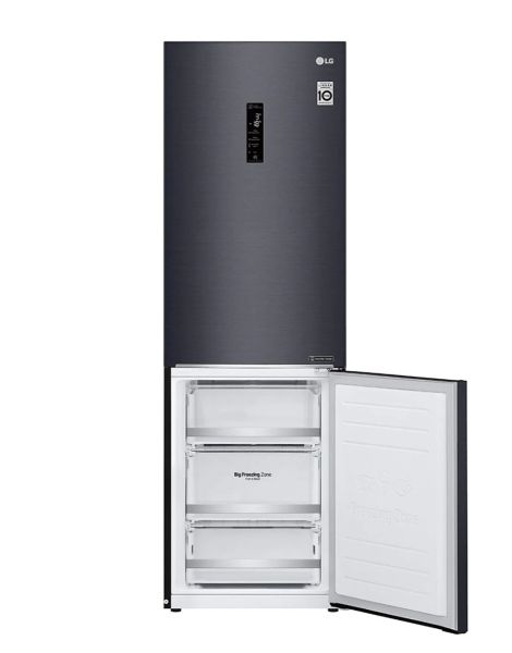 LG GC-B459NQDZ 341Liters Bottom Mount Refrigerator - Door Cooling+ [19% Fast Cooling], Smart ThinQ