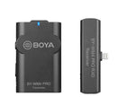 BOYA WM4 PRO-K3 Ultracompact Vlog Microphone -  Ideal for Tiktok, Youtube, vlogging, Facebook, podcast,mobile journalism, 2.4GHz