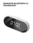 Baseus Encok E09 Wireless Speaker - With Alarm Clock, Dynamic Dual Speakers, Universal Compatible