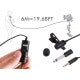 BOYA BY-M1-PRO Omnidirectional Lavalier Microphone -High-quality condenser microphone