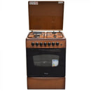Ramtons RF/401 3 Burner Gas Cooker - with 1 Electric Plate, Auto-Ignition, Electric oven/grill, Thermostat