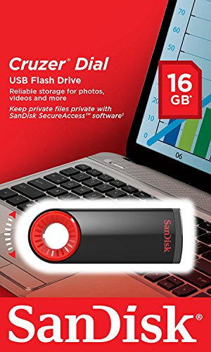 Sandisk Cruzer Dial Usb Flash Drive 16gb