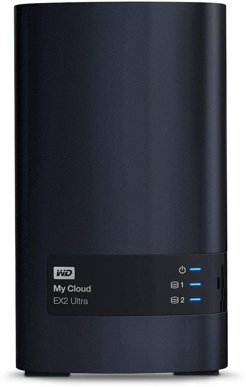 WD 8TB My Cloud EX2 Ultra NAS Storage (WDBVBZ0080JCH-NESN)