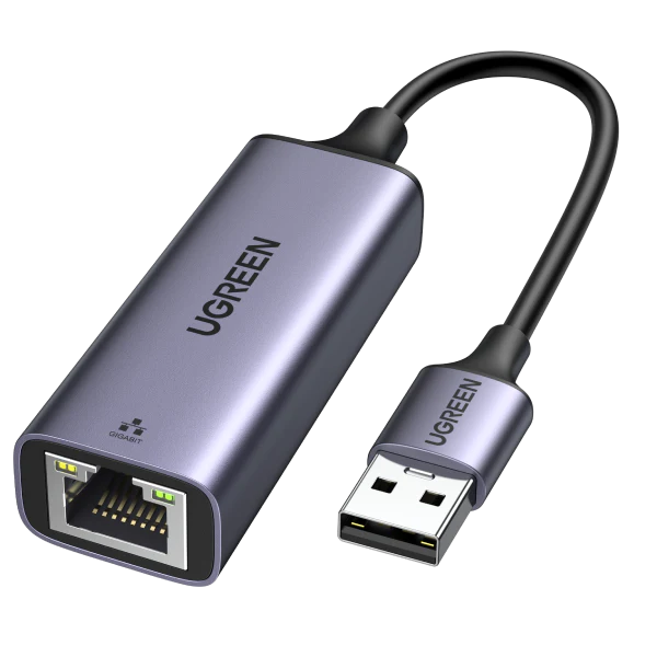 UGREEN USB 3.0 Hub (3 USB 3.0) with Gigabit Ethernet Adapter -20265