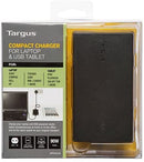 Targus Compact Charger for Laptop and USB Tablet (APA042UK)