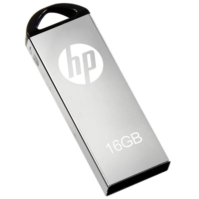 HP V220 16GB USB 2.0 Flash Drive - Silver