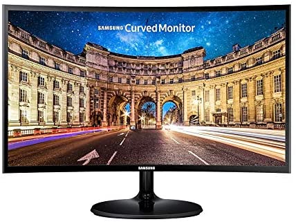 Samsung CF390 24"Inch Essential Curved Monitor with the deeply immersive viewing experience - LC24F390FHMXUE