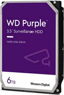 WD 6TB Purple Surveillance Internal Hard drive (WD62PURZ)128 MB, 5640 rpm