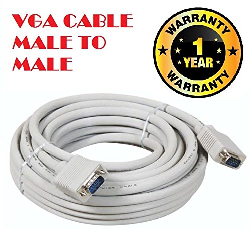 Technotech VGA Male To Male 15Pin Cable (20 meter) TT-VGACABLE-20M