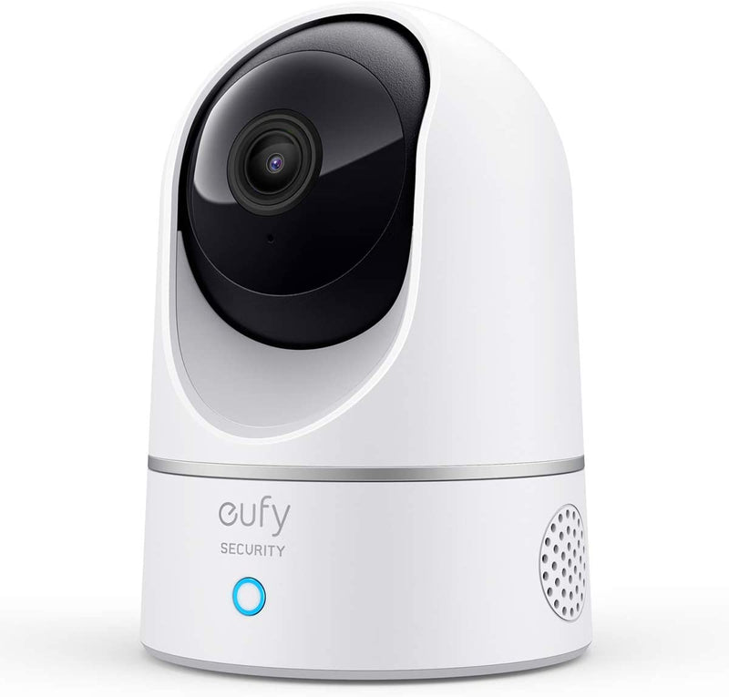 Anker eufy Security Solo IndoorCam P24, 2K Pan & Tilt Security Indoor Camera, Plug-in Camera with Wi-Fi (T8410223)