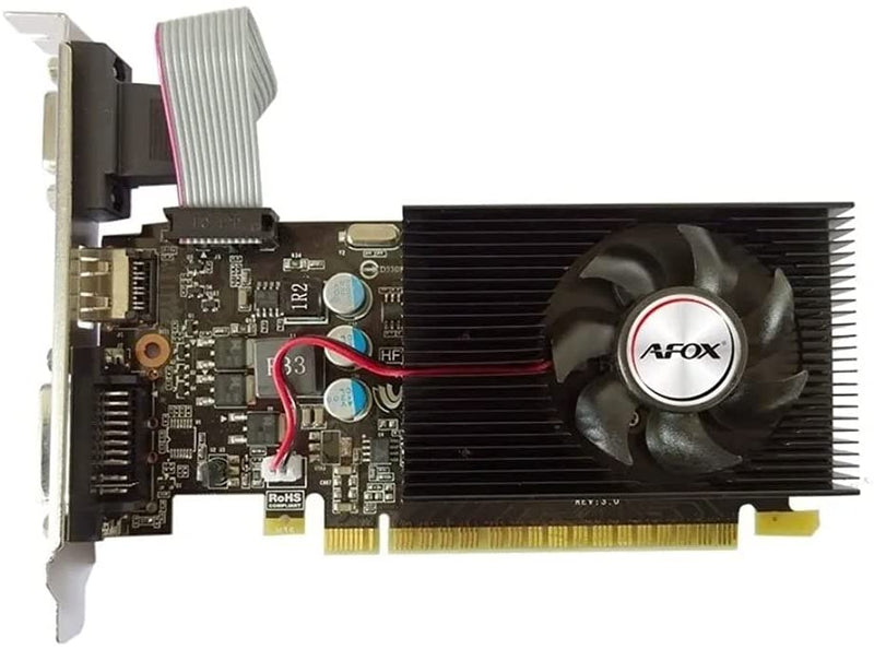 AFOX GeForce (AF730-4096D3L6) GT730 4GB 128bit DDR3 Low Profile PCI-E Graphics Card