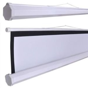 Manual Pull-Down 120″X 120″ PROJECTOR SCREEN