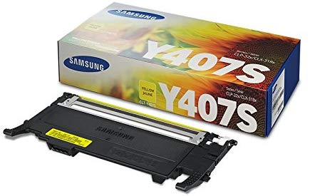 Samsung CLT-Y407S/SEE  Toner Cartridge Yellow for CLP-325W; CLX-3185; FW1500 printers