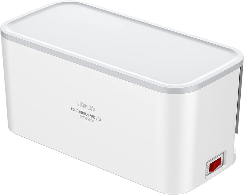 LDNIO Smart Management Power Extension Box With 5 Socket Ports and 3 USB fast charging Ports, 2M - SC5309