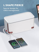 LDNIO Smart Management Power Extension Box With 5 Socket Ports and 3 USB fast charging Ports, 2M - SC5309