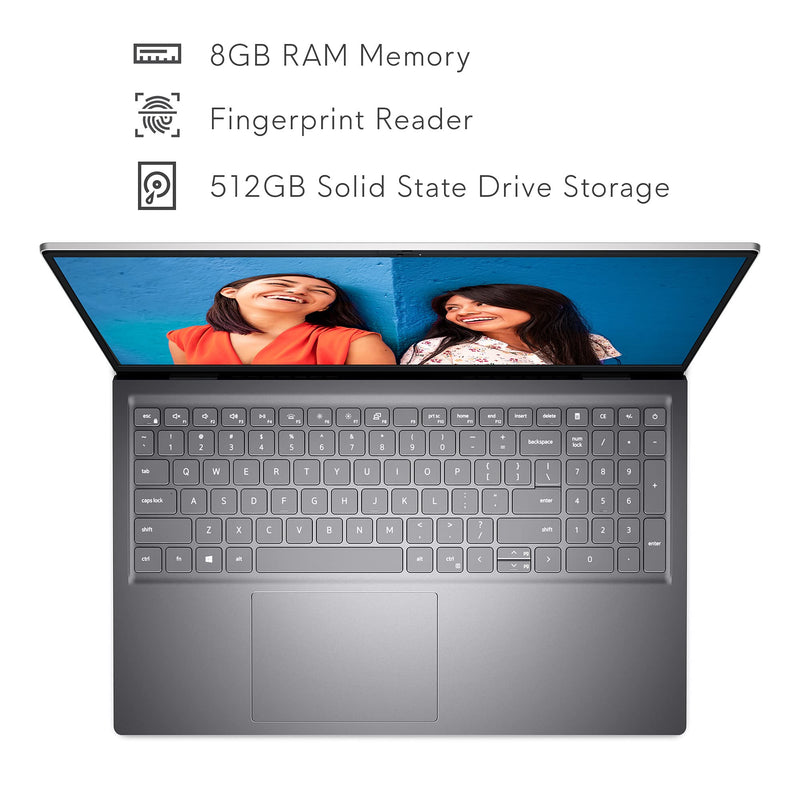 Dell Inspiron 15 5510 Laptop (SIF15CMLH22056100) - 15.6" Inch Display, 11th Gen Intel Core i5, 8GB RAM/ 512GB SSD Laptop