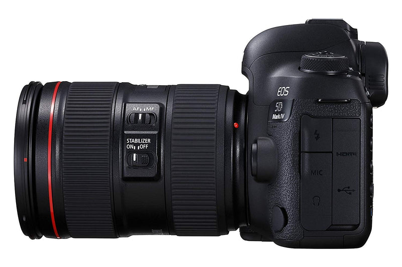 Canon EOS 5D Mark IV DSLR Camera with 24-105mm f/4L II Lens Camera