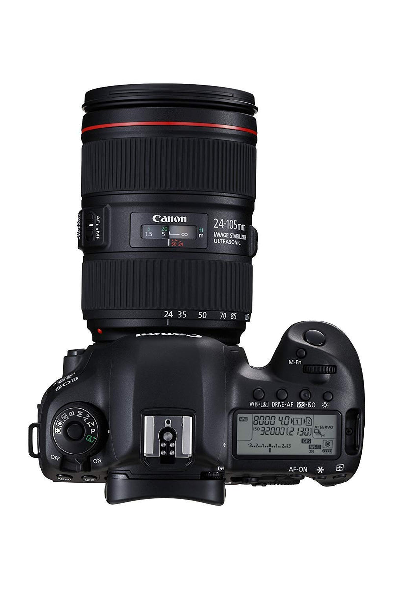 Canon EOS 5D Mark IV DSLR Camera with 24-105mm f/4L II Lens Camera
