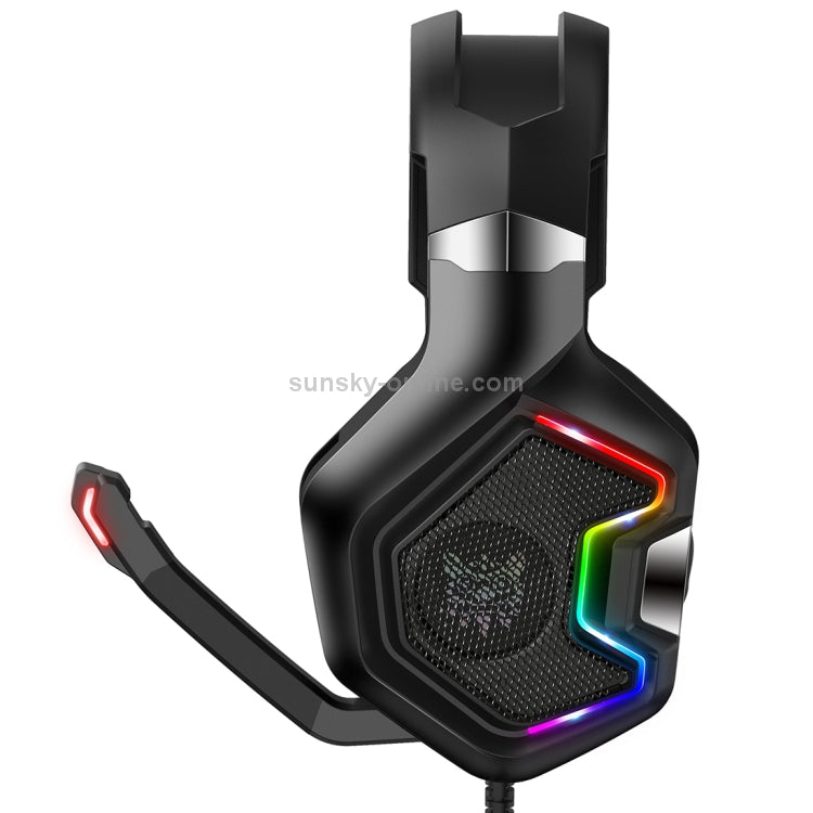 ONIKUMA K10 PRO Wired Gaming Headset - with Noise Cancellation, RGB LED Light