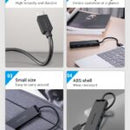 Vention TGKBB Type C to 4 Port USB 3.0 Hub - with Power Supply, 0.15M, 5Gbps Data Transfer Speed