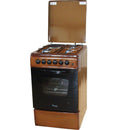 Ramtons RF/401 3 Burner Gas Cooker - with 1 Electric Plate, Auto-Ignition, Electric oven/grill, Thermostat