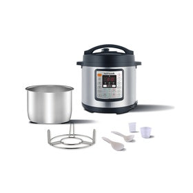 Nutricook NC-SPEK6 6Liters Eko Smart Pot Pressure Cooker - 9 appliances in 1, Power Output: 1000W
