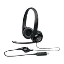 Logitech H390 USB Headset with Noise-Canceling Microphone - 981-000406