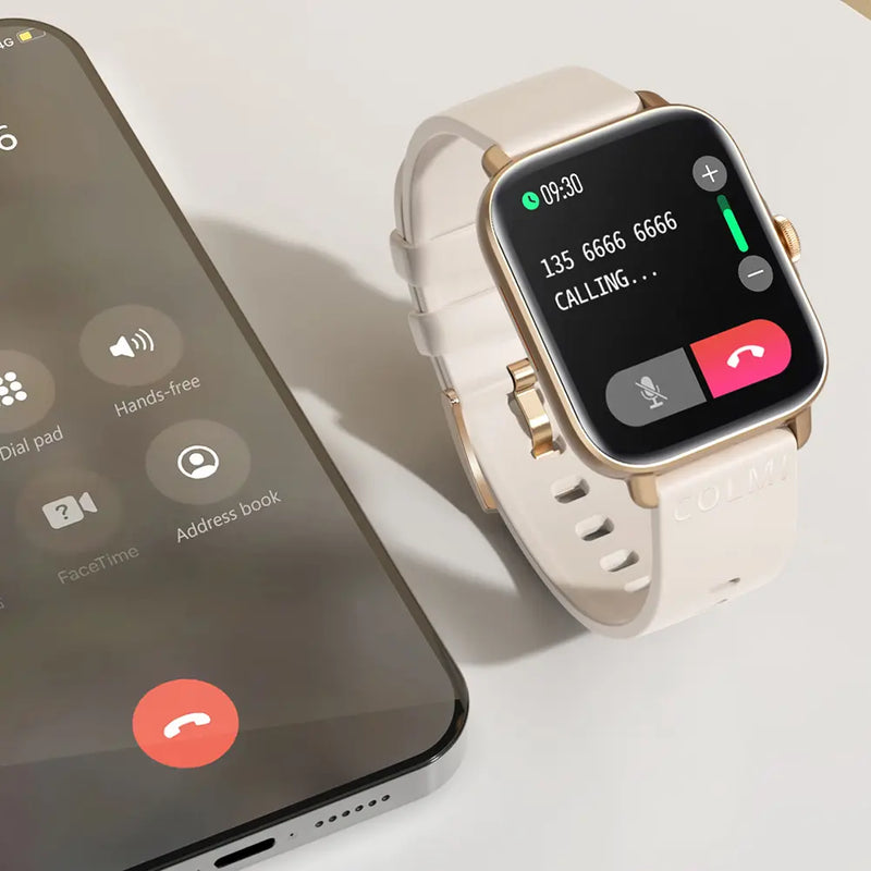 COLMi P28 Plus Smartwatch - 28 Fitness Modes, IP67 Water Resistance, 235 mAh Battery Capacity